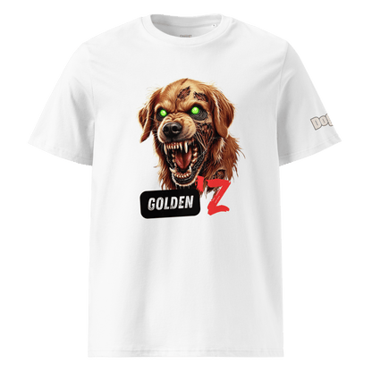 T-shirt unisexe en coton biologique - Collection Golden Retriever - Doggy Trend