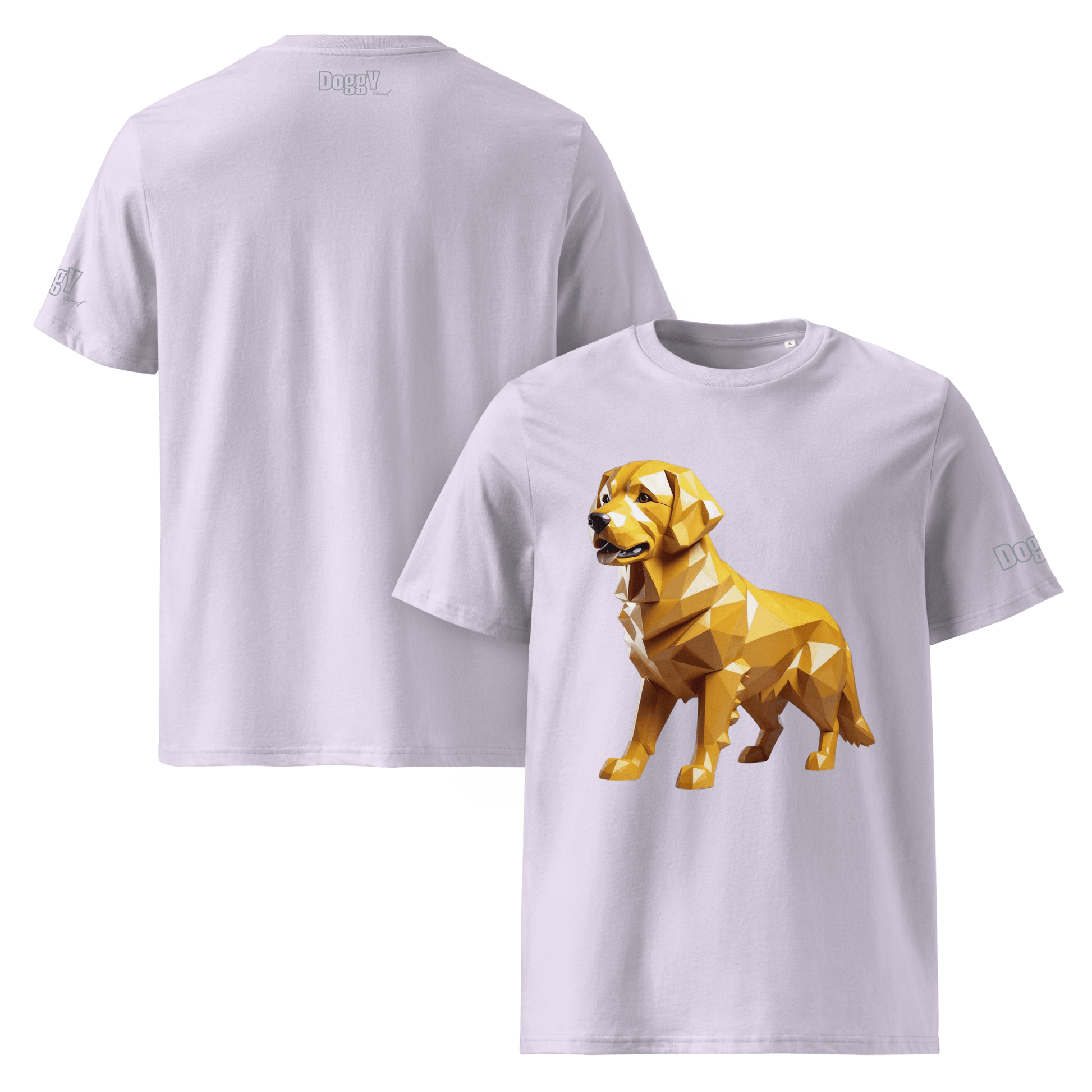 T-shirt unisexe en coton biologique - Collection Golden Retriever - Doggy Trend