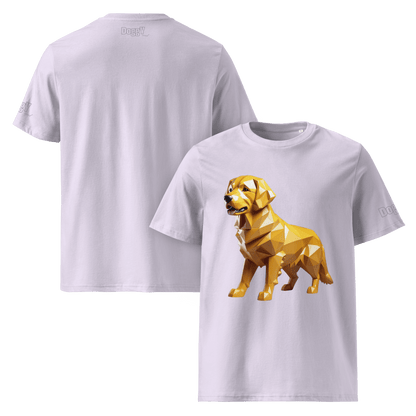 T-shirt unisexe en coton biologique - Collection Golden Retriever - Doggy Trend
