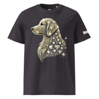 T-shirt unisexe en coton biologique - Collection Golden Retriever - Doggy Trend
