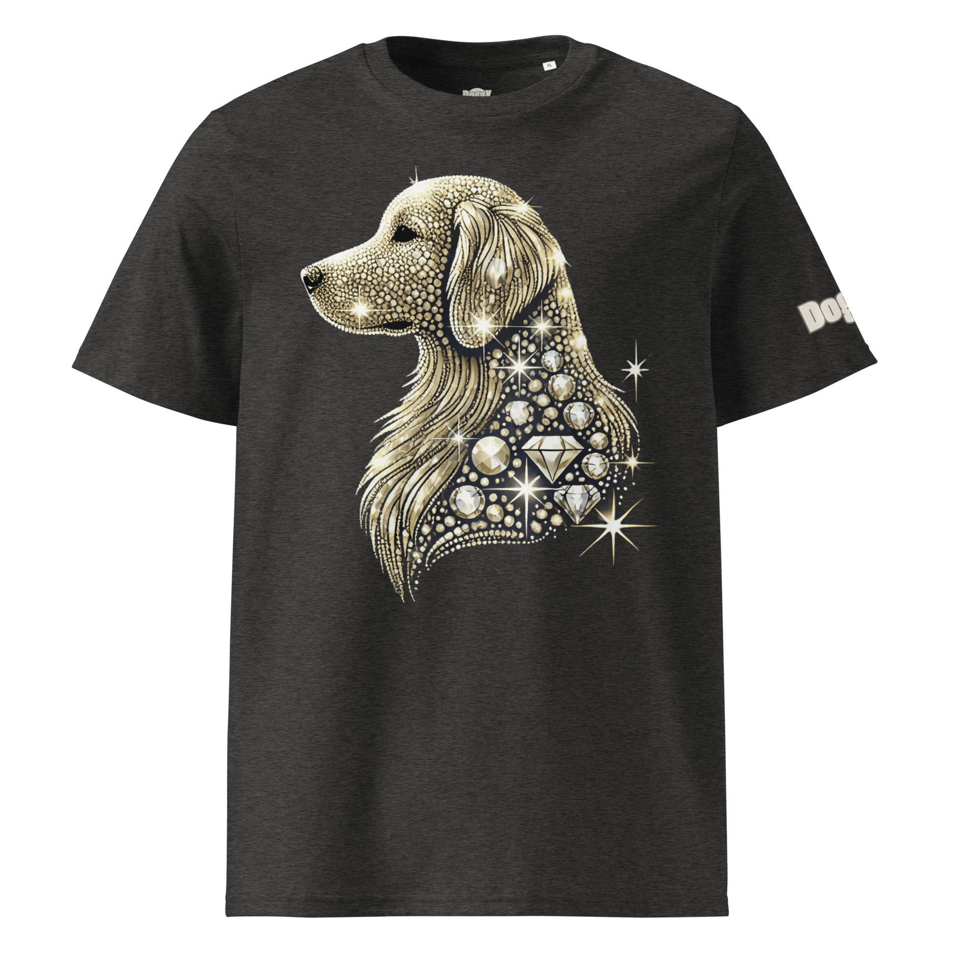 T-shirt unisexe en coton biologique - Collection Golden Retriever - Doggy Trend