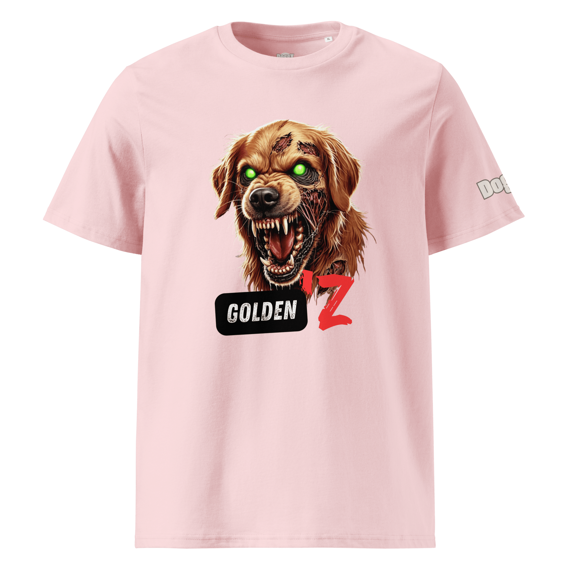 T-shirt unisexe en coton biologique - Collection Golden Retriever - Doggy Trend