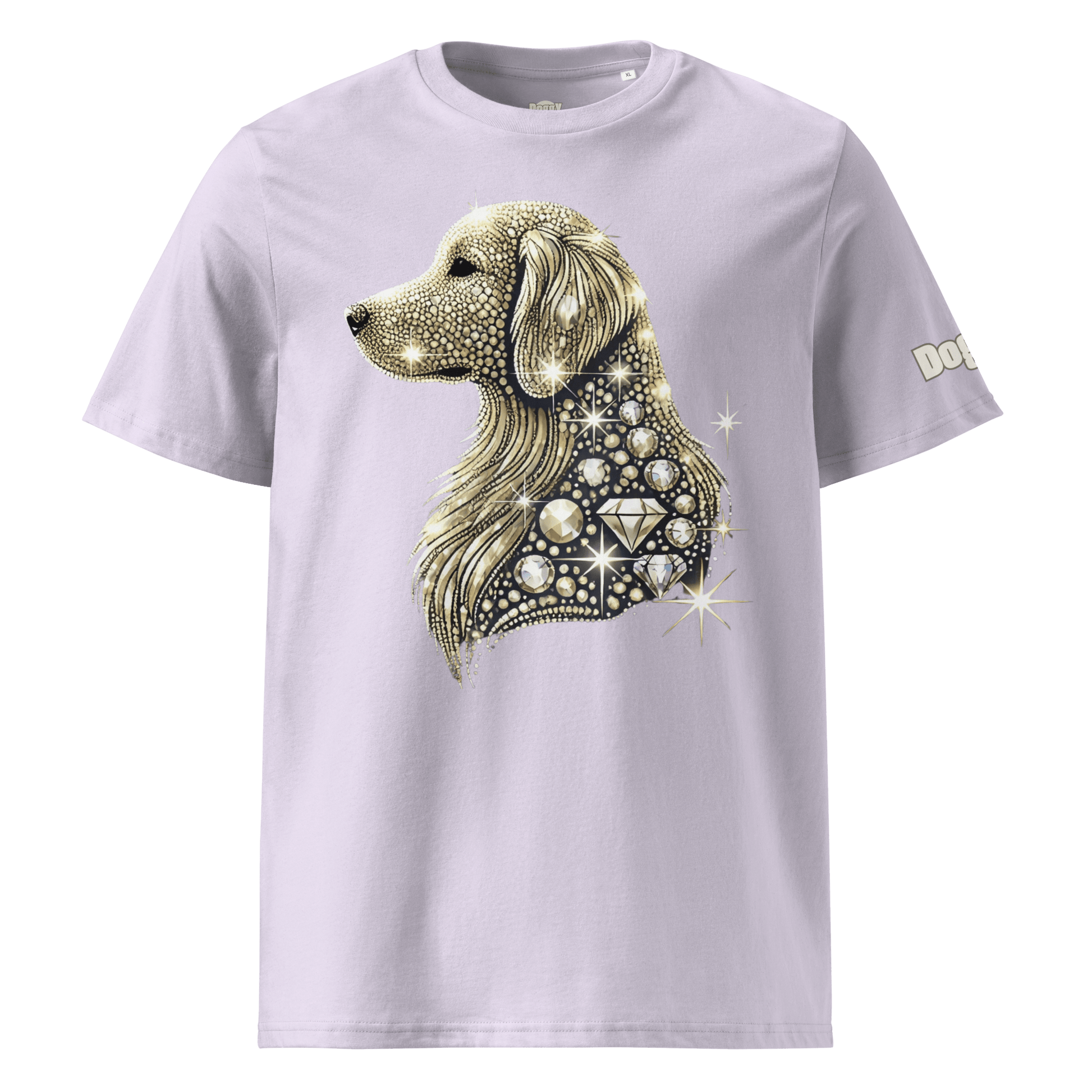 T-shirt unisexe en coton biologique - Collection Golden Retriever - Doggy Trend
