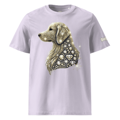 T-shirt unisexe en coton biologique - Collection Golden Retriever - Doggy Trend