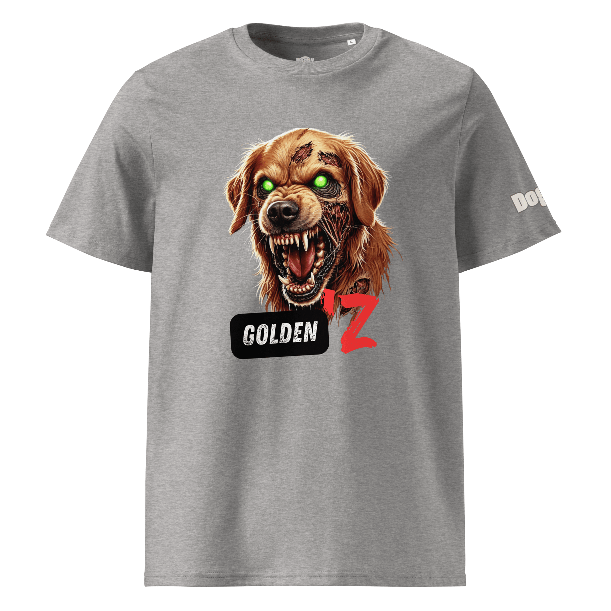 T-shirt unisexe en coton biologique - Collection Golden Retriever - Doggy Trend