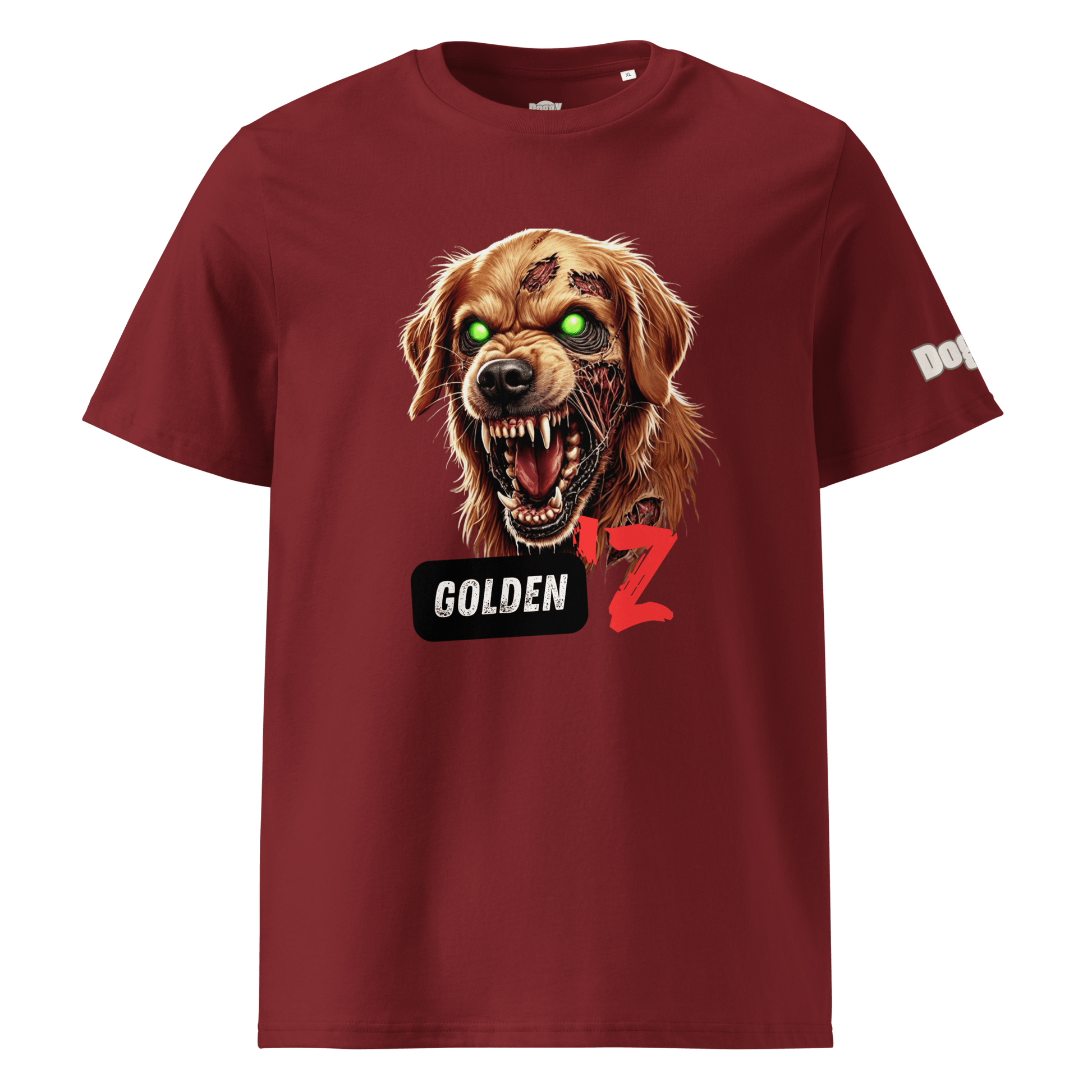 T-shirt unisexe en coton biologique - Collection Golden Retriever - Doggy Trend