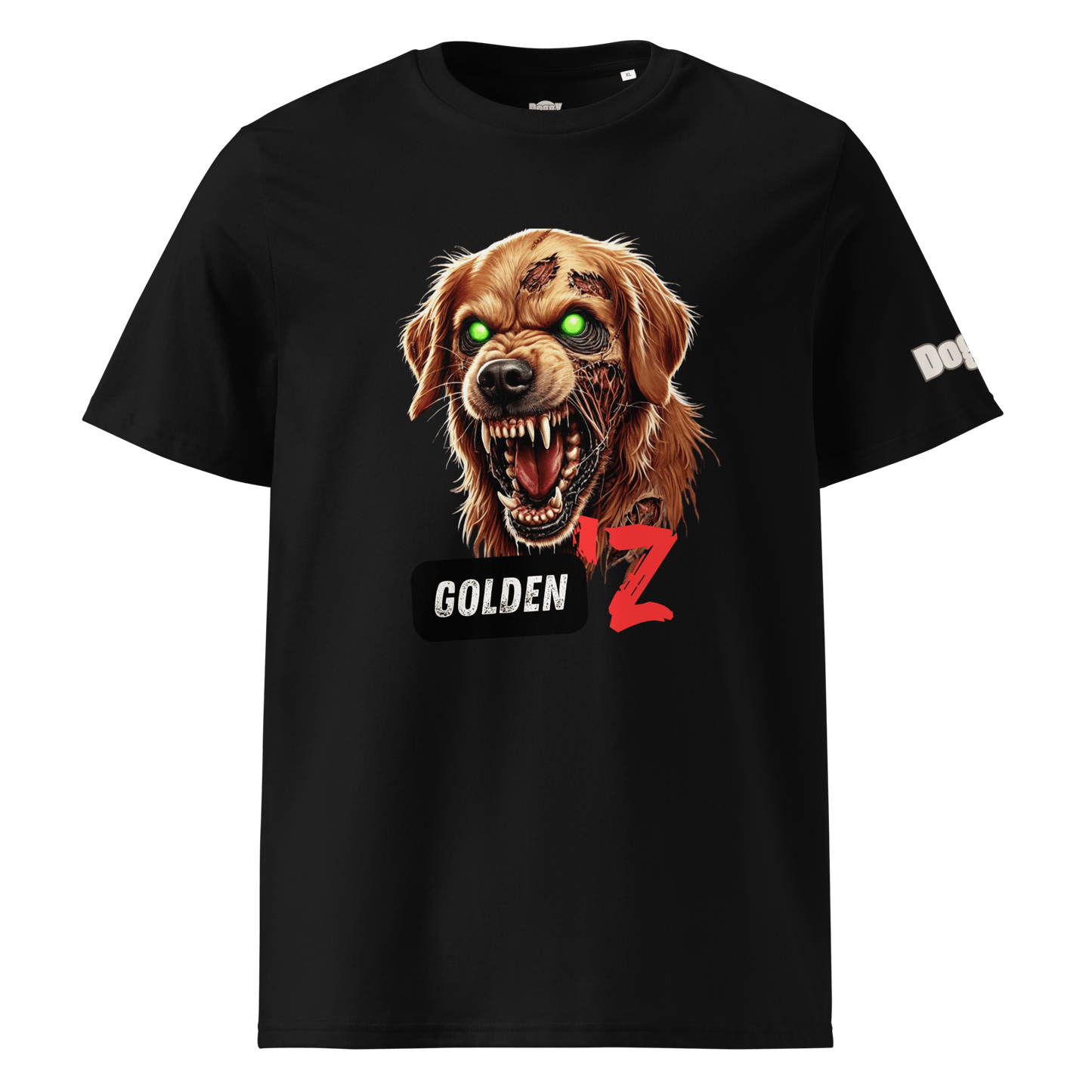 T-shirt unisexe en coton biologique - Collection Golden Retriever - Doggy Trend