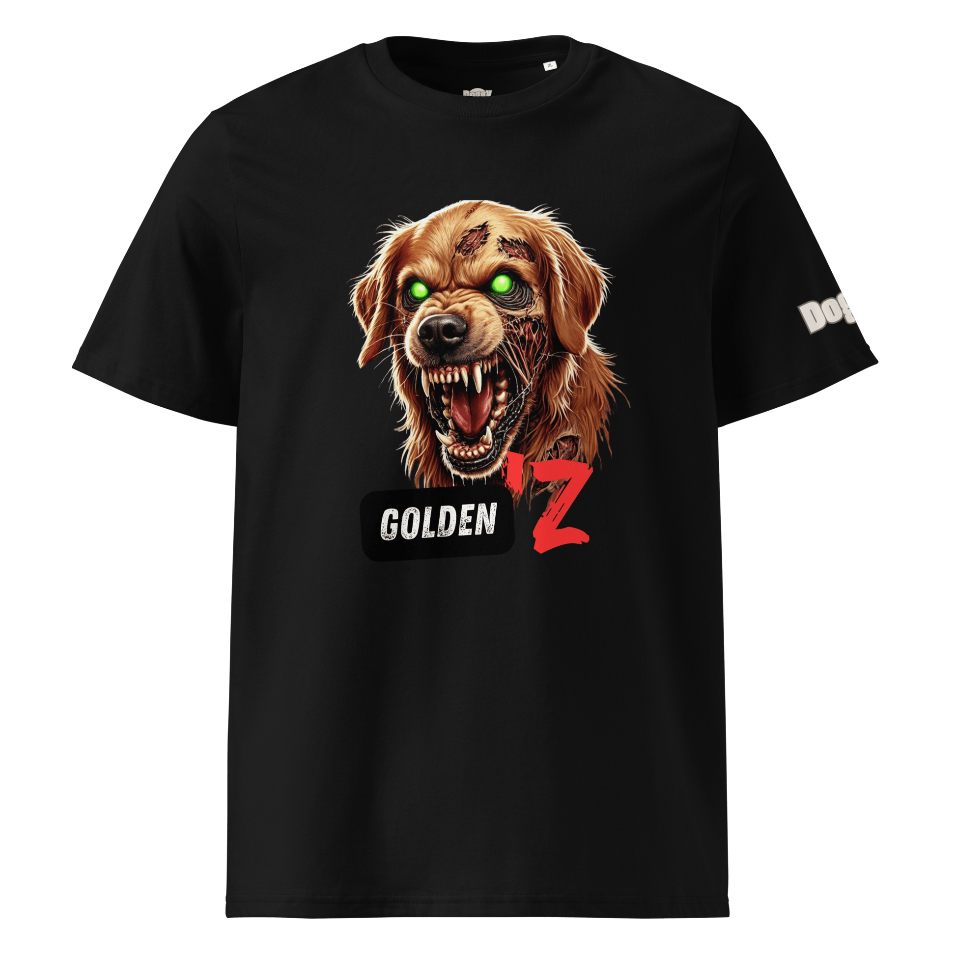 T-shirt unisexe en coton biologique - Collection Golden Retriever - Doggy Trend
