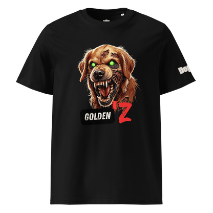T-shirt unisexe en coton biologique - Collection Golden Retriever - Doggy Trend