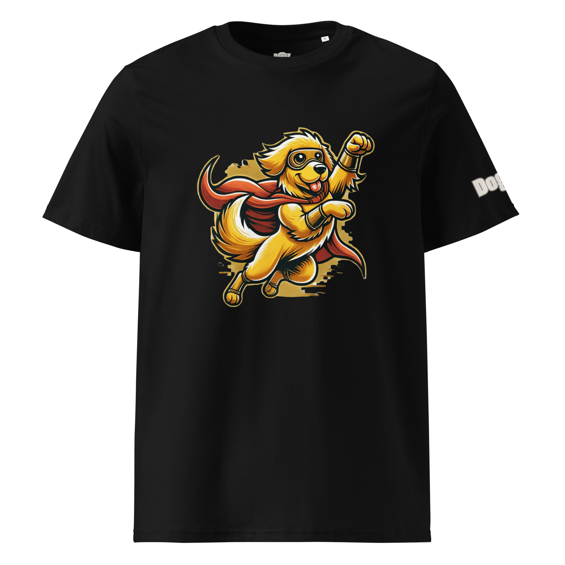 T-shirt unisexe en coton biologique - Collection Golden Retriever - Doggy Trend