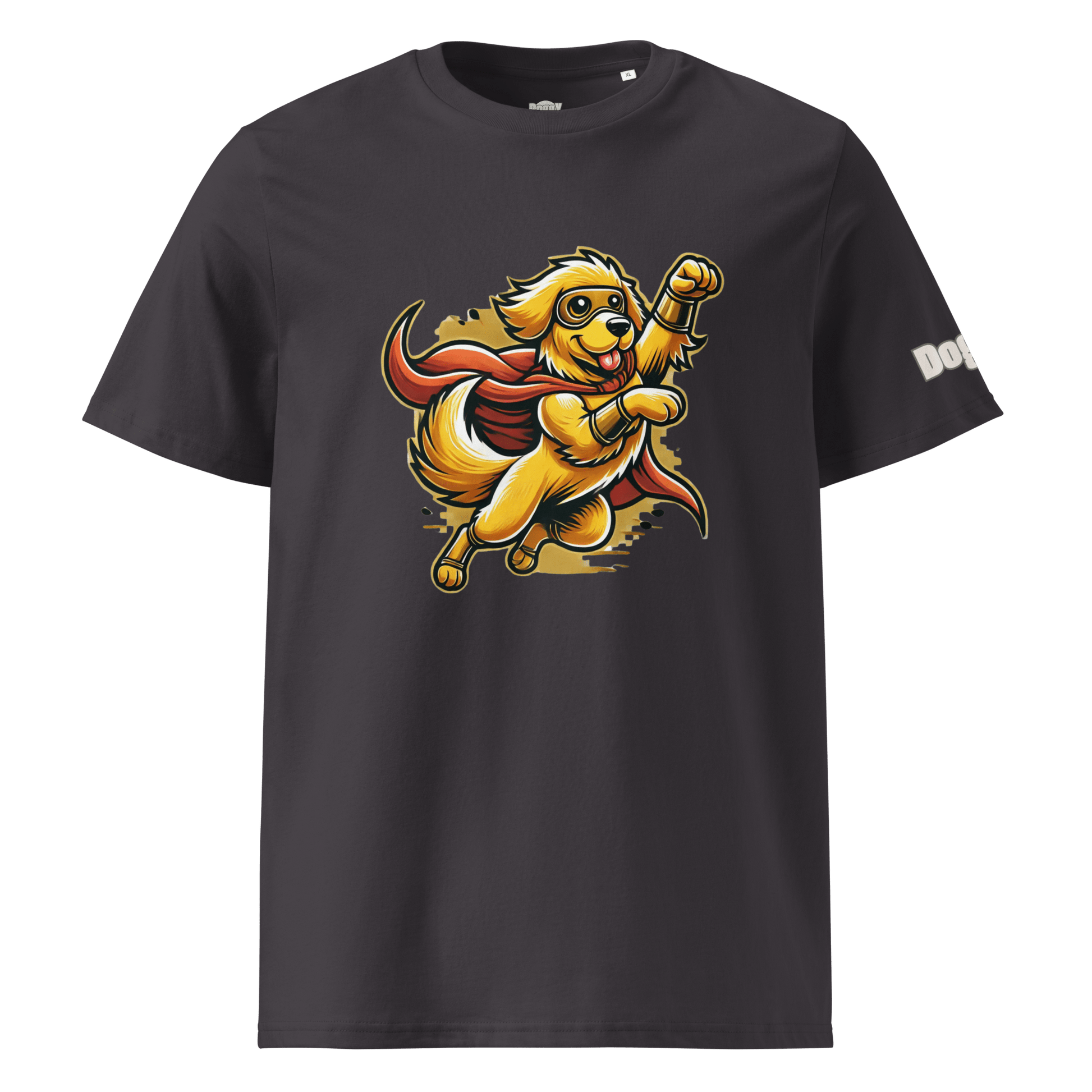 T-shirt unisexe en coton biologique - Collection Golden Retriever - Doggy Trend