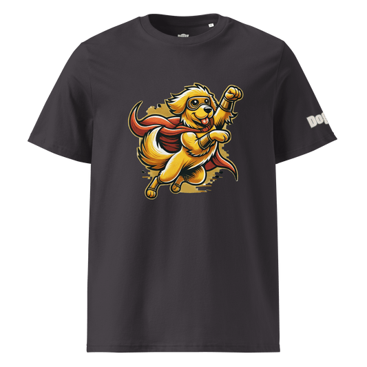 T-shirt unisexe en coton biologique - Collection Golden Retriever - Doggy Trend
