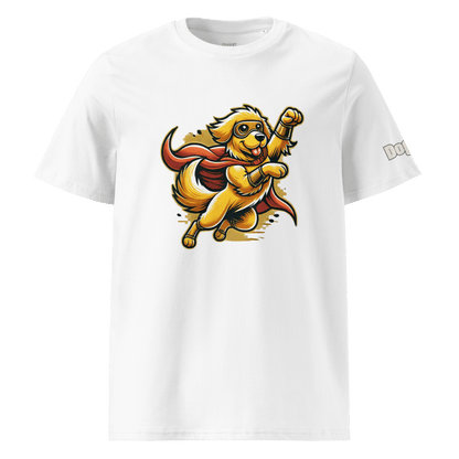 T-shirt unisexe en coton biologique - Collection Golden Retriever - Doggy Trend