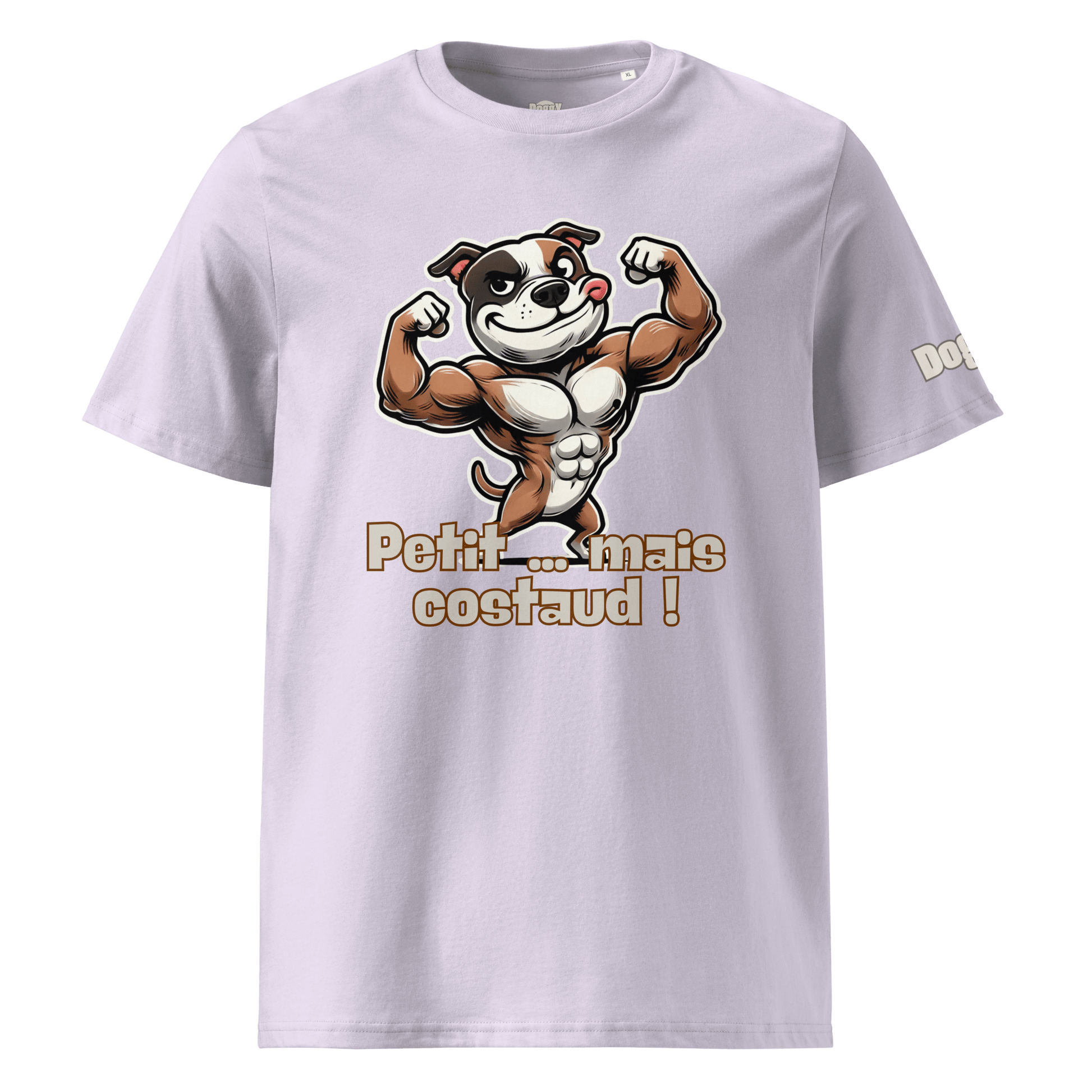 T-shirt unisexe en coton biologique - Collection Staffordshire Bull Terrier - Doggy Trend