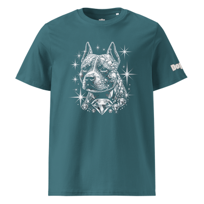 T-shirt unisexe en coton biologique - Collection Staffordshire Bull Terrier - Doggy Trend