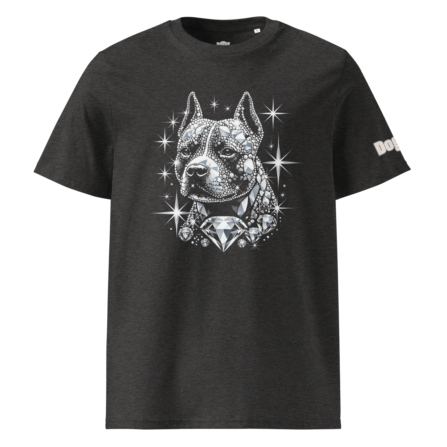 T-shirt unisexe en coton biologique - Collection Staffordshire Bull Terrier - Doggy Trend