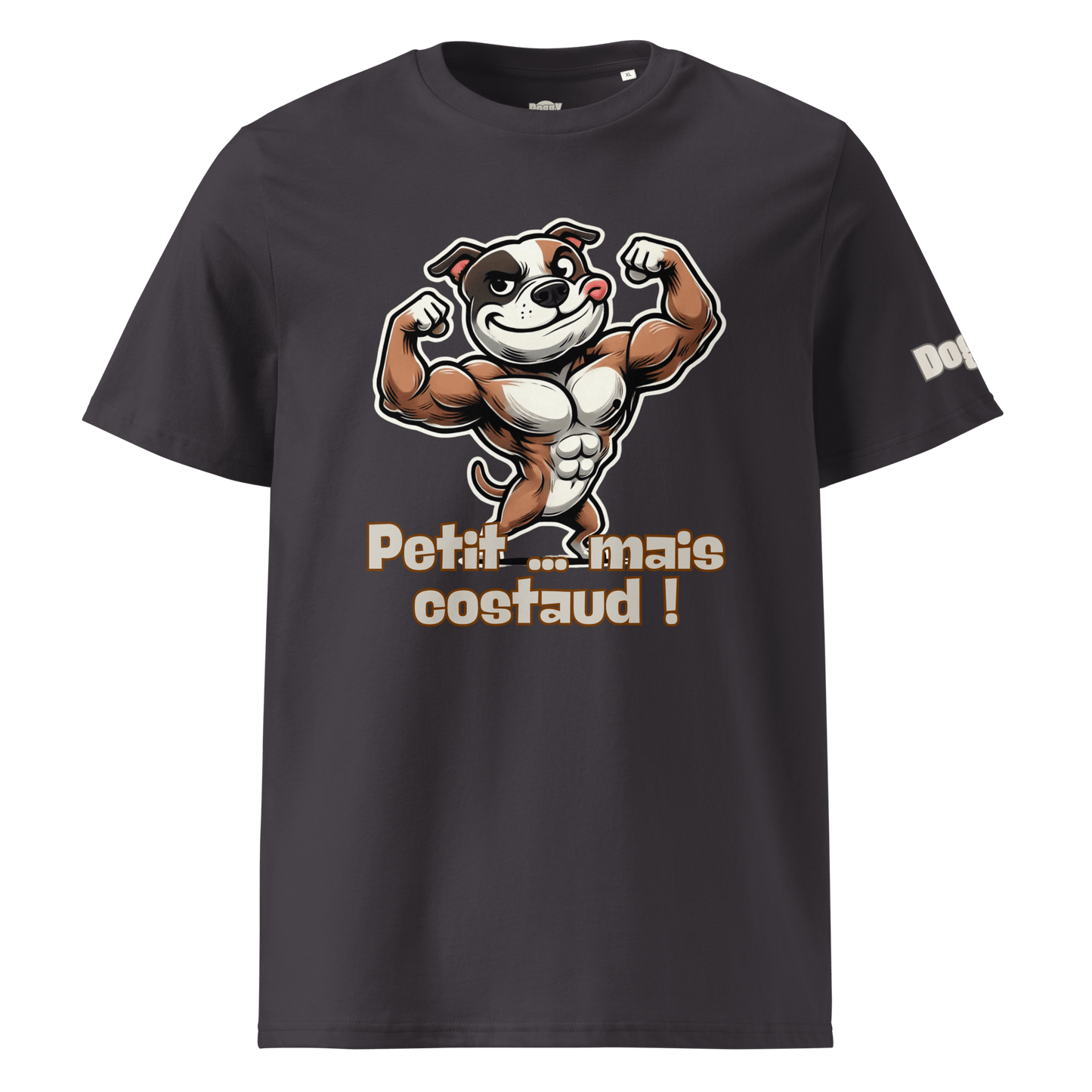 T-shirt unisexe en coton biologique - Collection Staffordshire Bull Terrier - Doggy Trend
