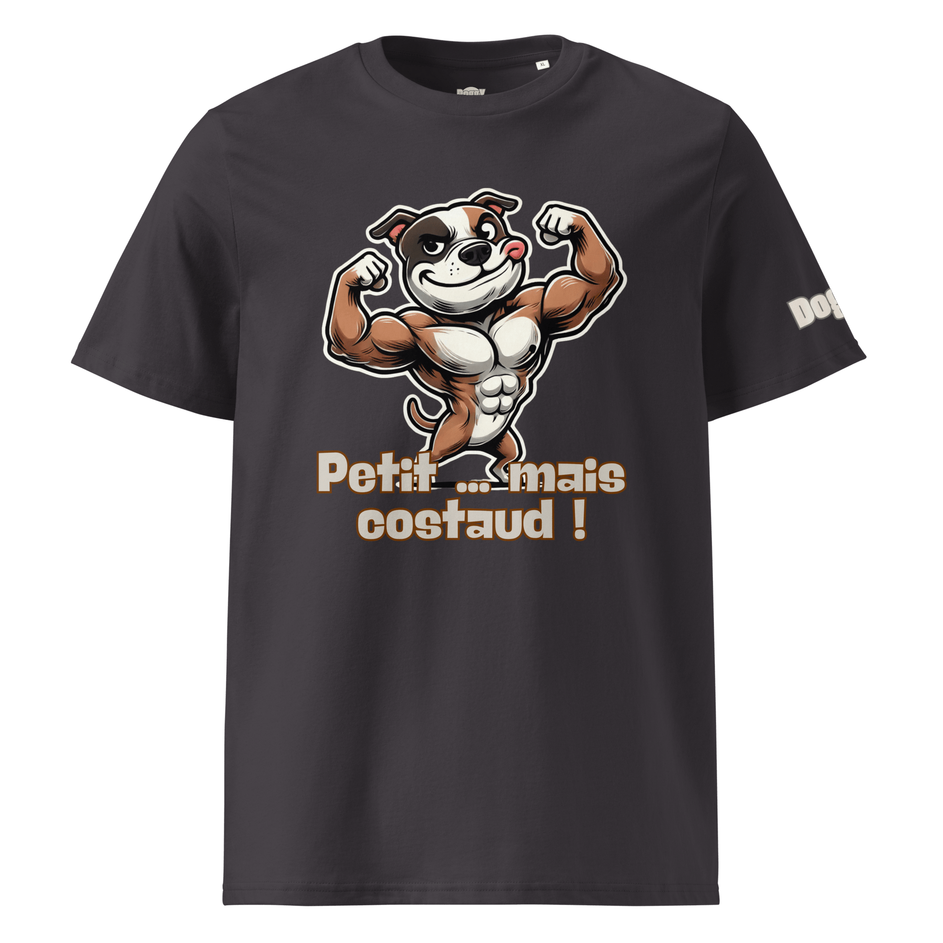 T-shirt unisexe en coton biologique - Collection Staffordshire Bull Terrier - Doggy Trend