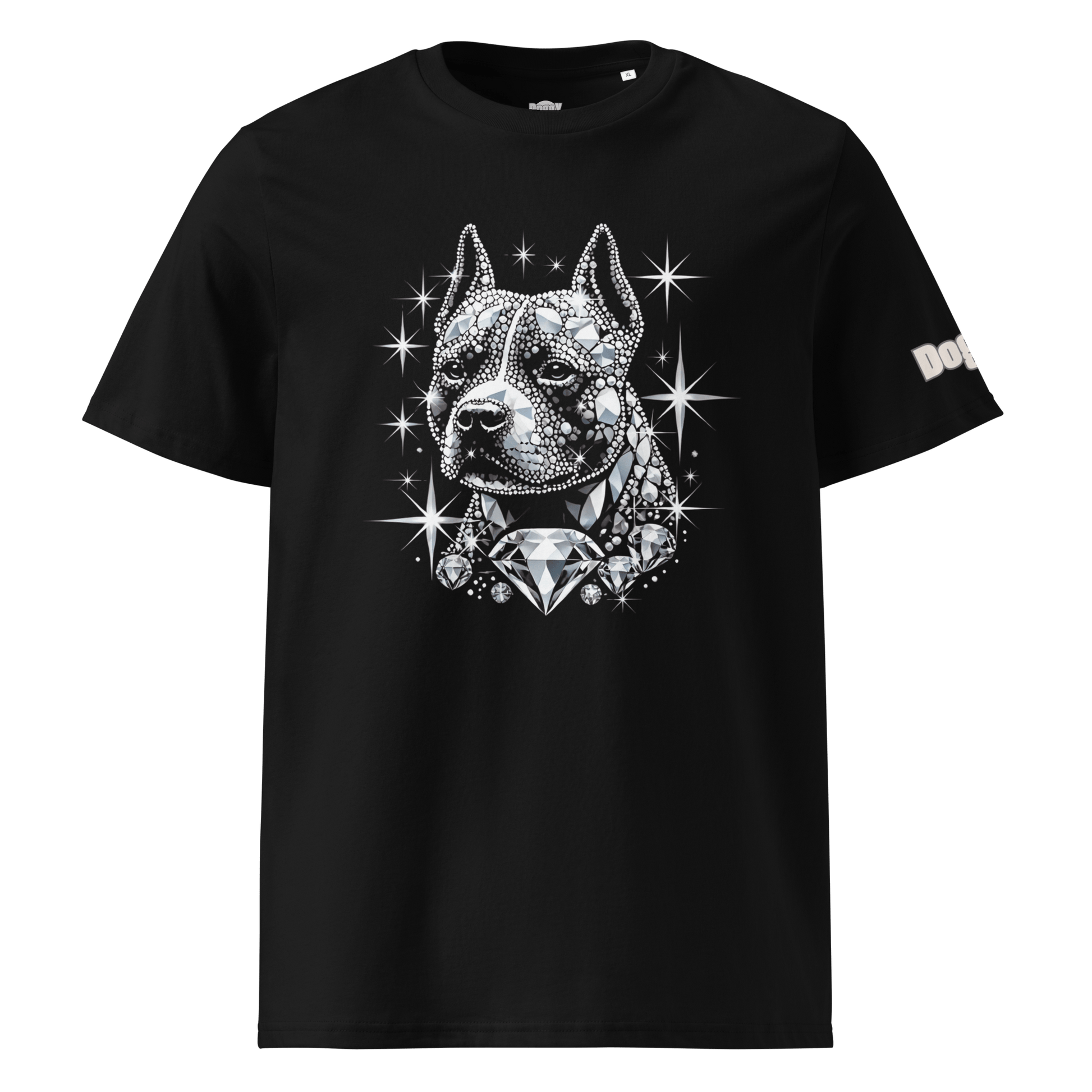 T-shirt unisexe en coton biologique - Collection Staffordshire Bull Terrier - Doggy Trend