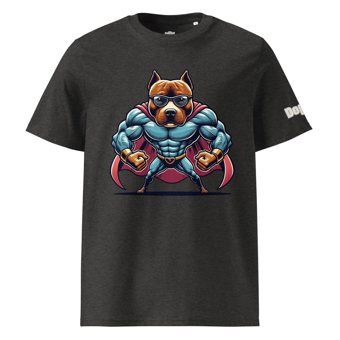 T-shirt unisexe en coton biologique - Collection Staffordshire Bull Terrier - Doggy Trend