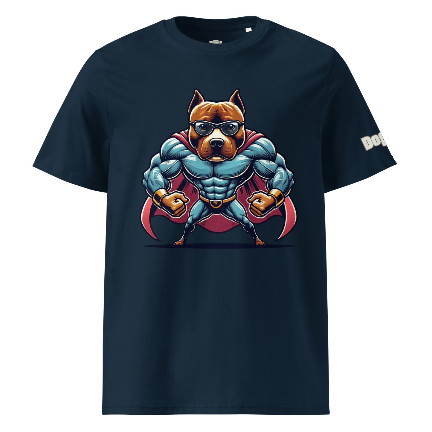 T-shirt unisexe en coton biologique - Collection Staffordshire Bull Terrier - Doggy Trend