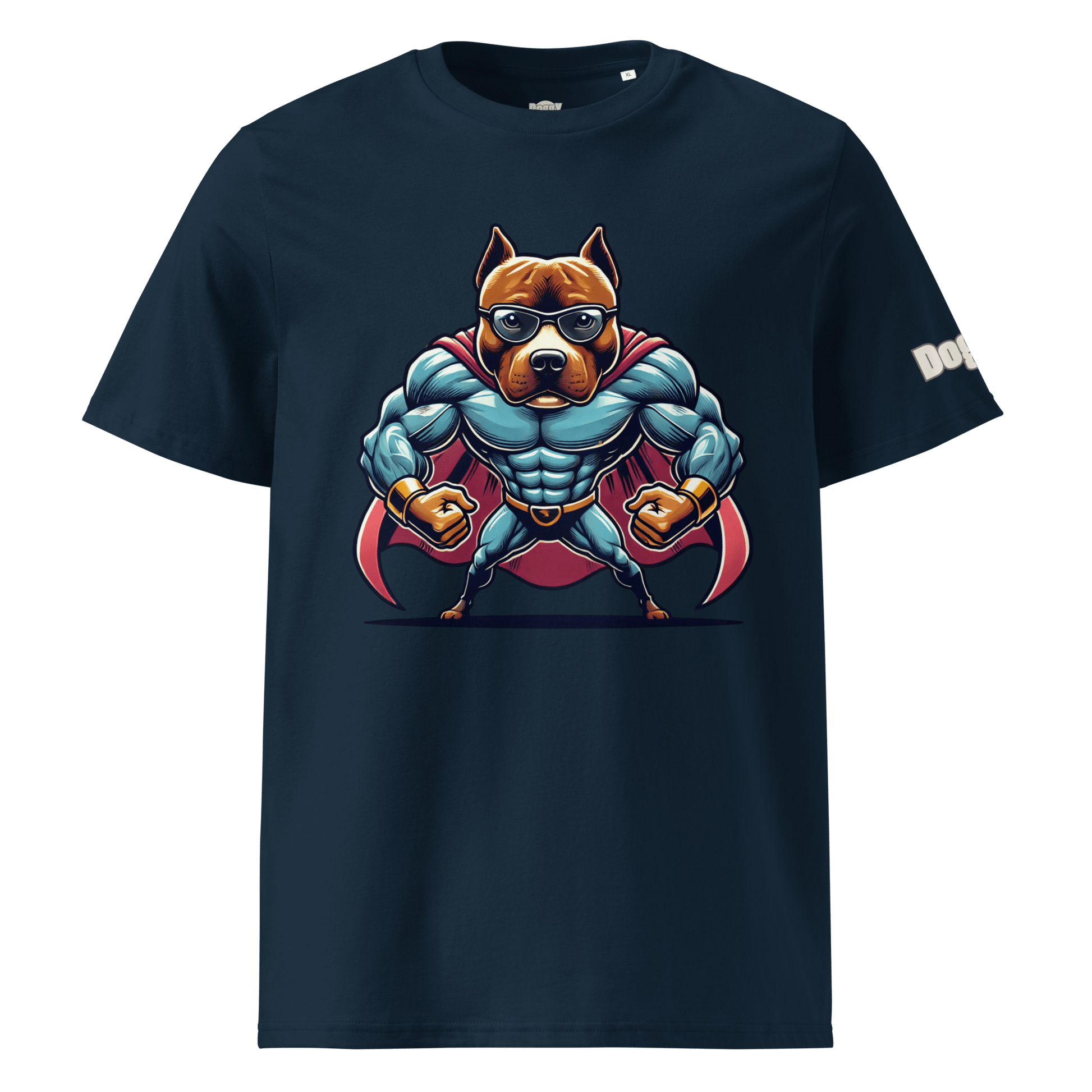 T-shirt unisexe en coton biologique - Collection Staffordshire Bull Terrier - Doggy Trend