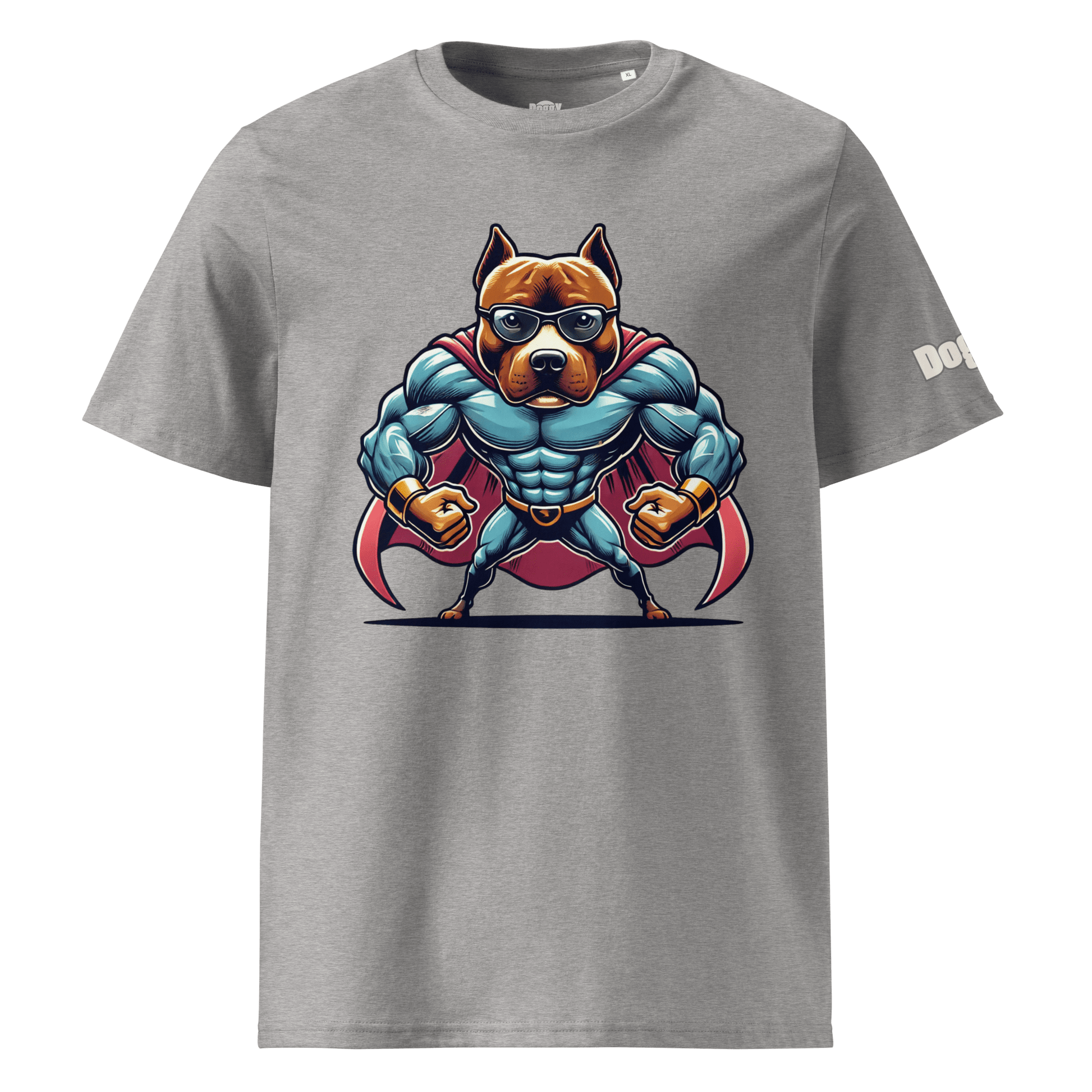 T-shirt unisexe en coton biologique - Collection Staffordshire Bull Terrier - Doggy Trend