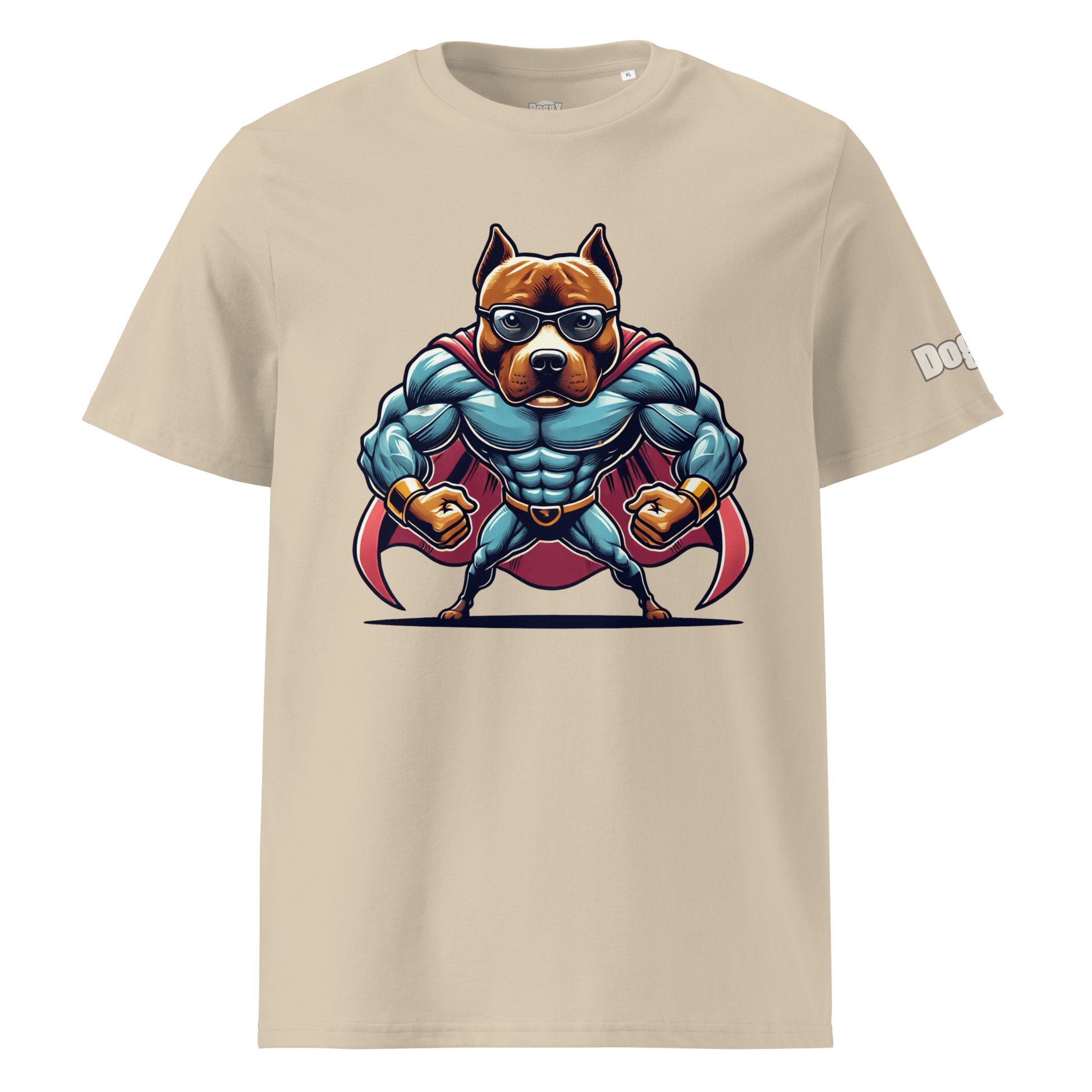 T-shirt unisexe en coton biologique - Collection Staffordshire Bull Terrier - Doggy Trend