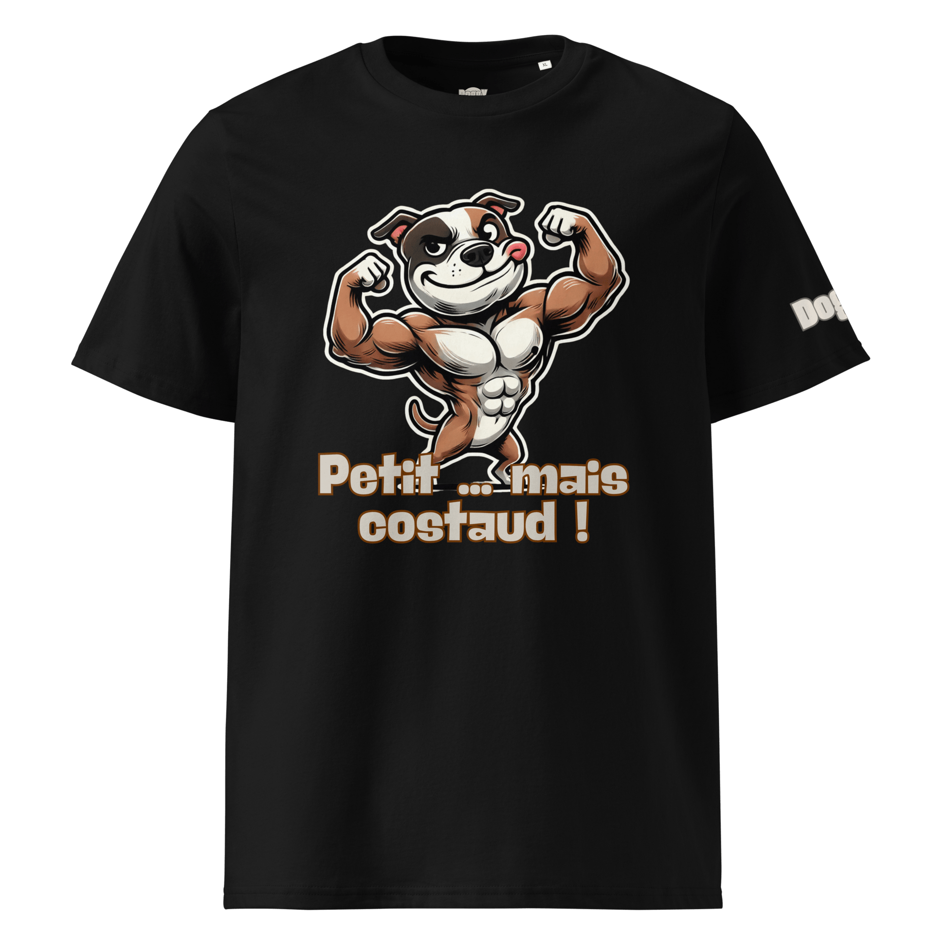 T-shirt unisexe en coton biologique - Collection Staffordshire Bull Terrier - Doggy Trend