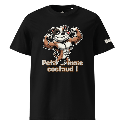 T-shirt unisexe en coton biologique - Collection Staffordshire Bull Terrier - Doggy Trend