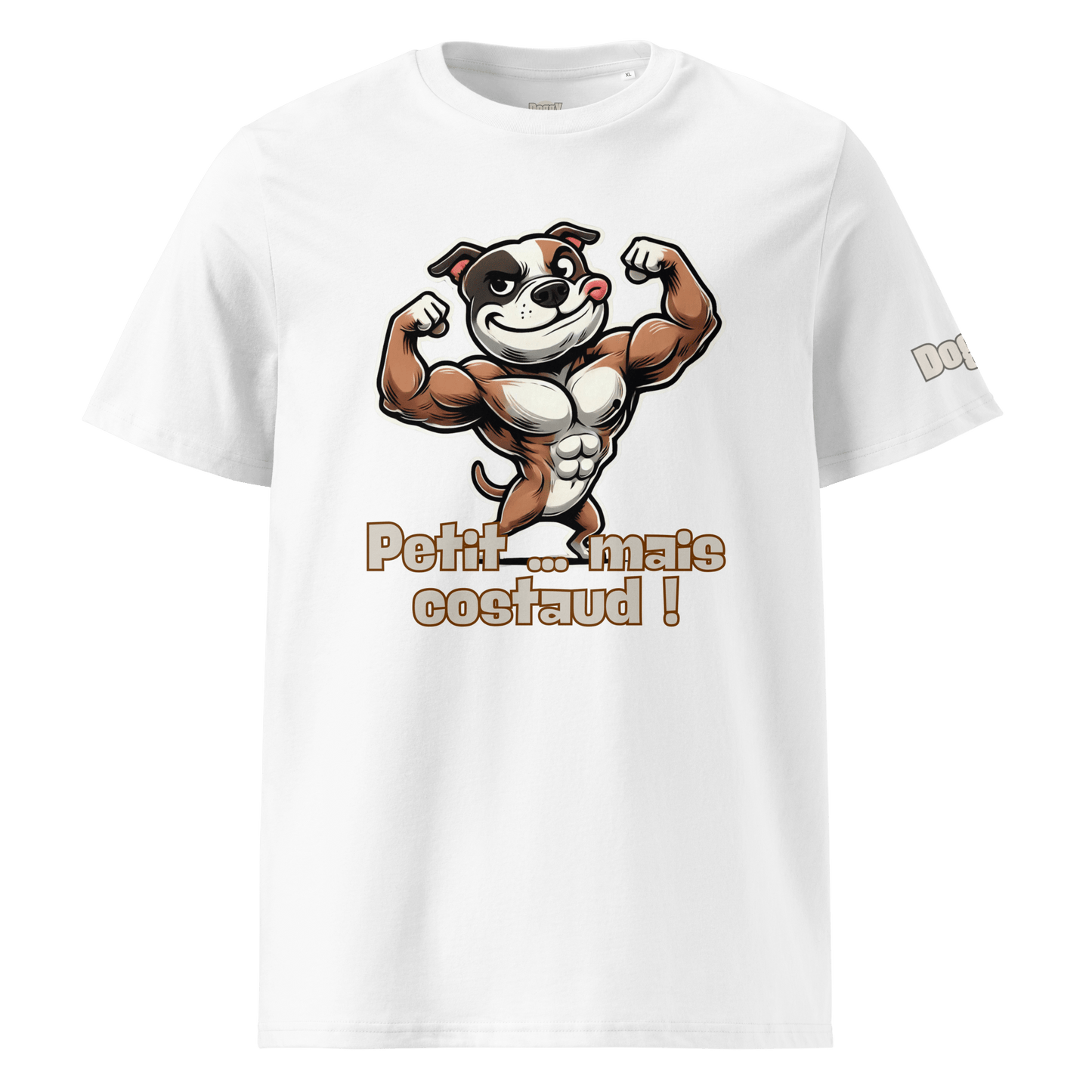 T-shirt unisexe en coton biologique - Collection Staffordshire Bull Terrier - Doggy Trend