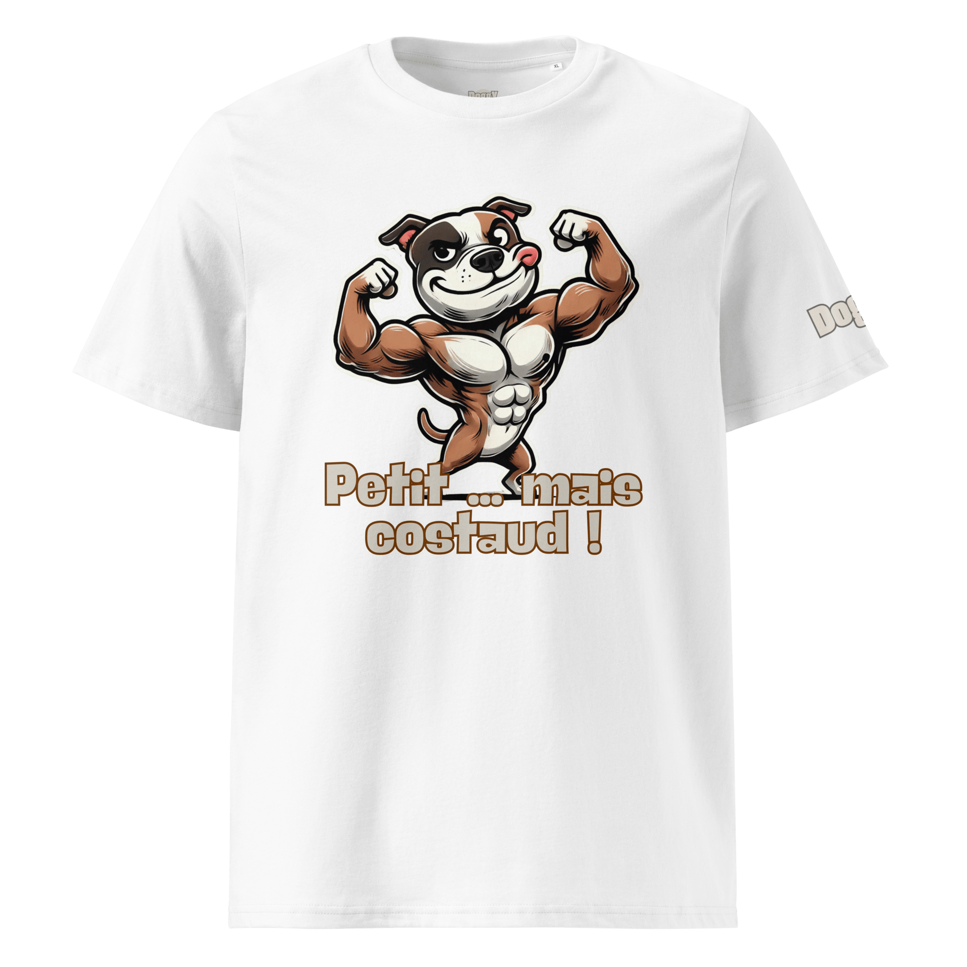 T-shirt unisexe en coton biologique - Collection Staffordshire Bull Terrier - Doggy Trend