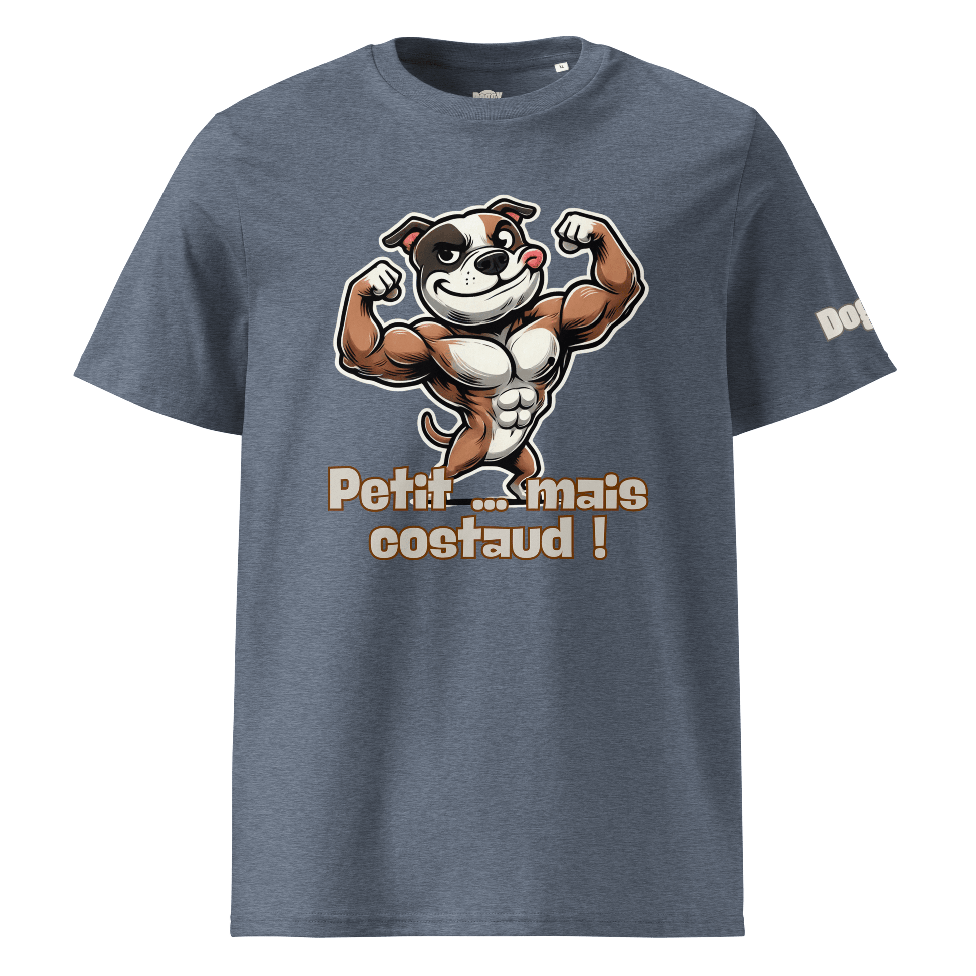 T-shirt unisexe en coton biologique - Collection Staffordshire Bull Terrier - Doggy Trend