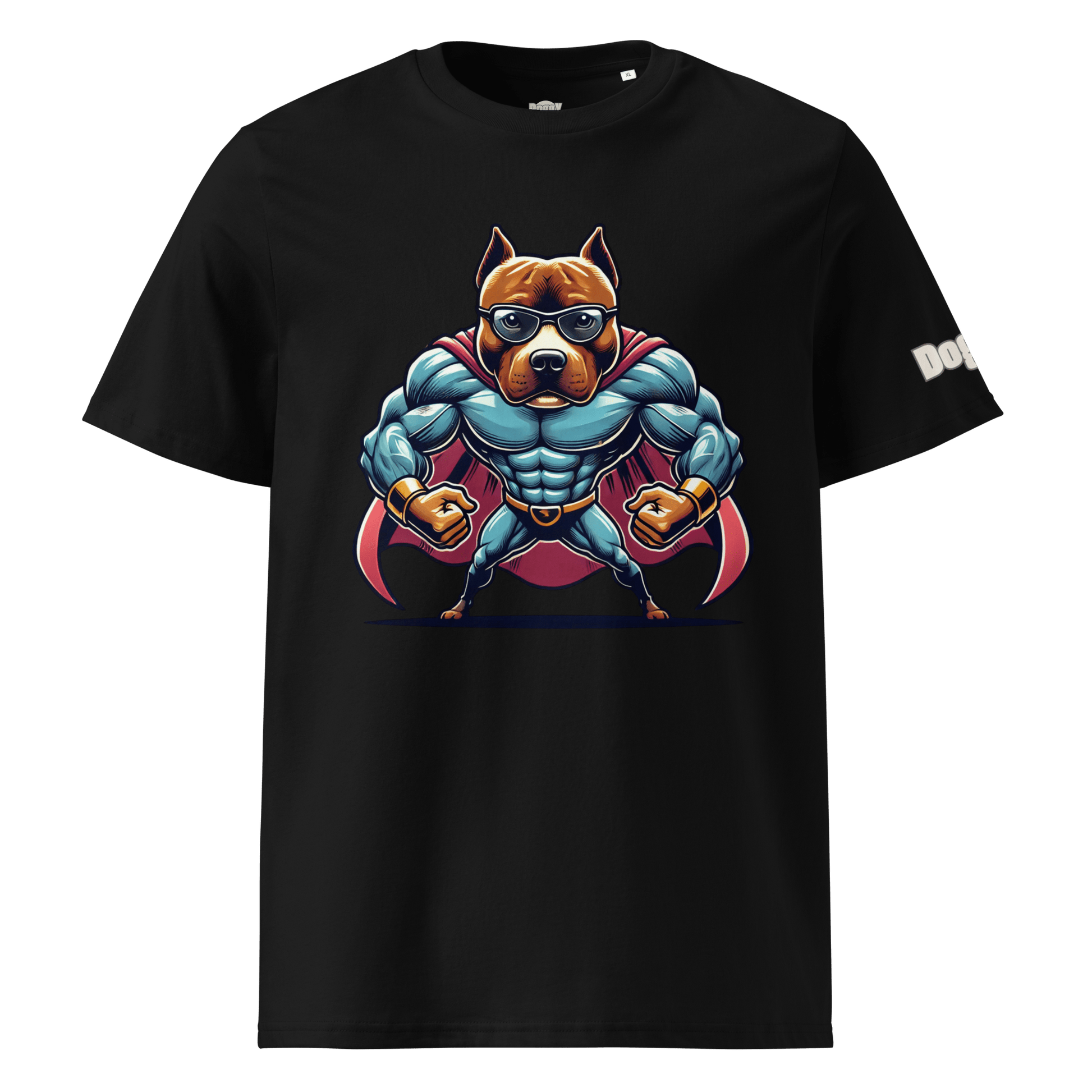 T-shirt unisexe en coton biologique - Collection Staffordshire Bull Terrier - Doggy Trend