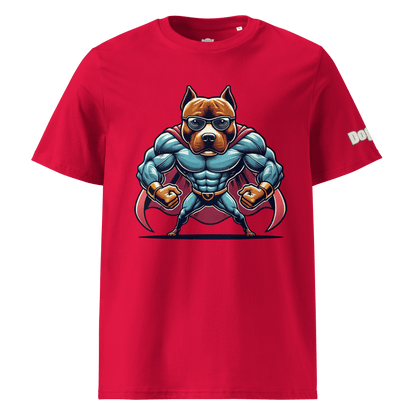 T-shirt unisexe en coton biologique - Collection Staffordshire Bull Terrier - Doggy Trend