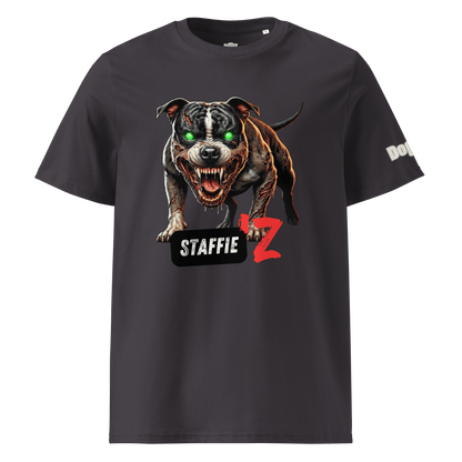 T-shirt unisexe en coton biologique - Collection Staffordshire Bull Terrier - Doggy Trend