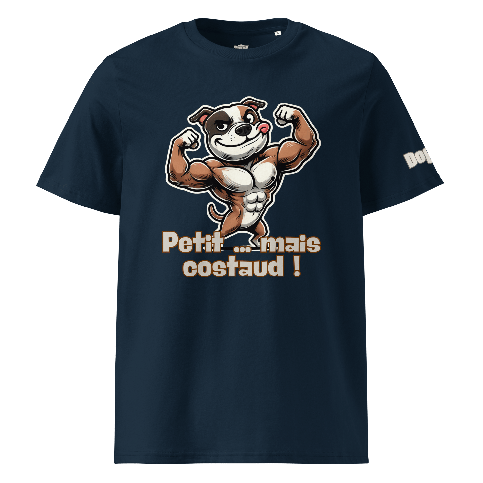 T-shirt unisexe en coton biologique - Collection Staffordshire Bull Terrier - Doggy Trend