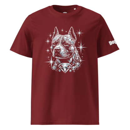 T-shirt unisexe en coton biologique - Collection Staffordshire Bull Terrier - Doggy Trend
