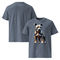T-shirt unisexe en coton biologique - Collection Staffordshire Bull Terrier - Doggy Trend