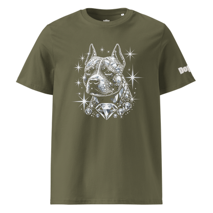 T-shirt unisexe en coton biologique - Collection Staffordshire Bull Terrier - Doggy Trend