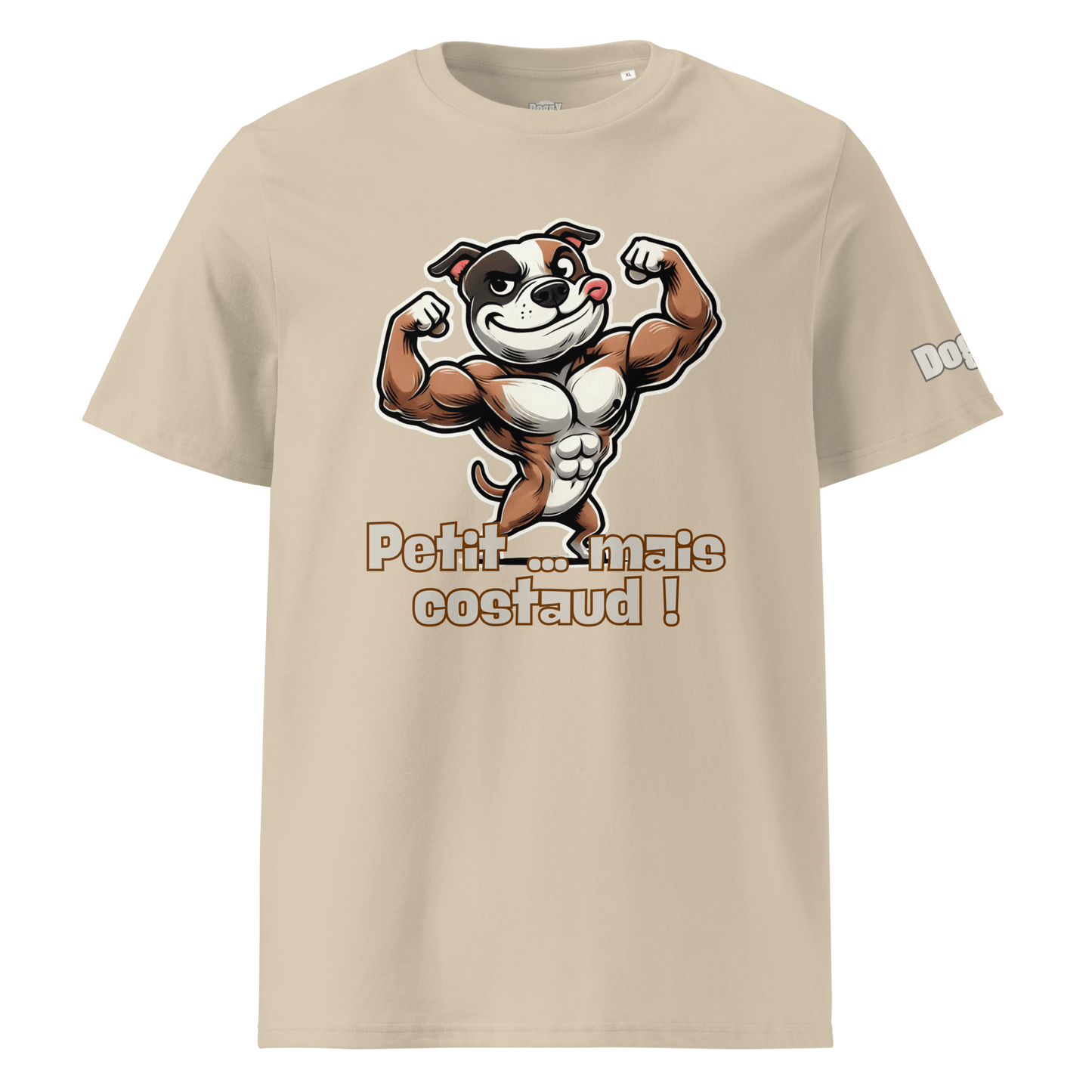 T-shirt unisexe en coton biologique - Collection Staffordshire Bull Terrier - Doggy Trend