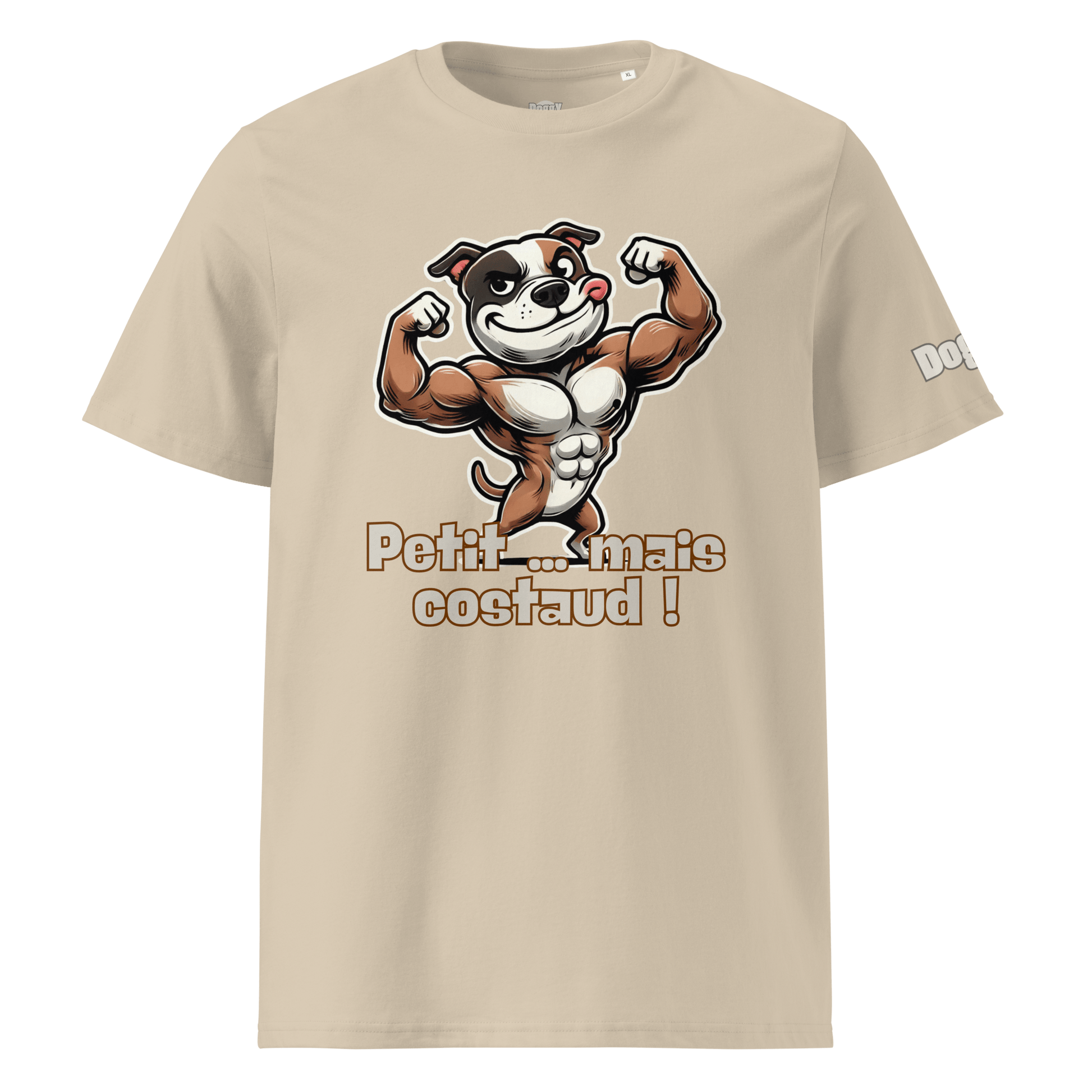 T-shirt unisexe en coton biologique - Collection Staffordshire Bull Terrier - Doggy Trend