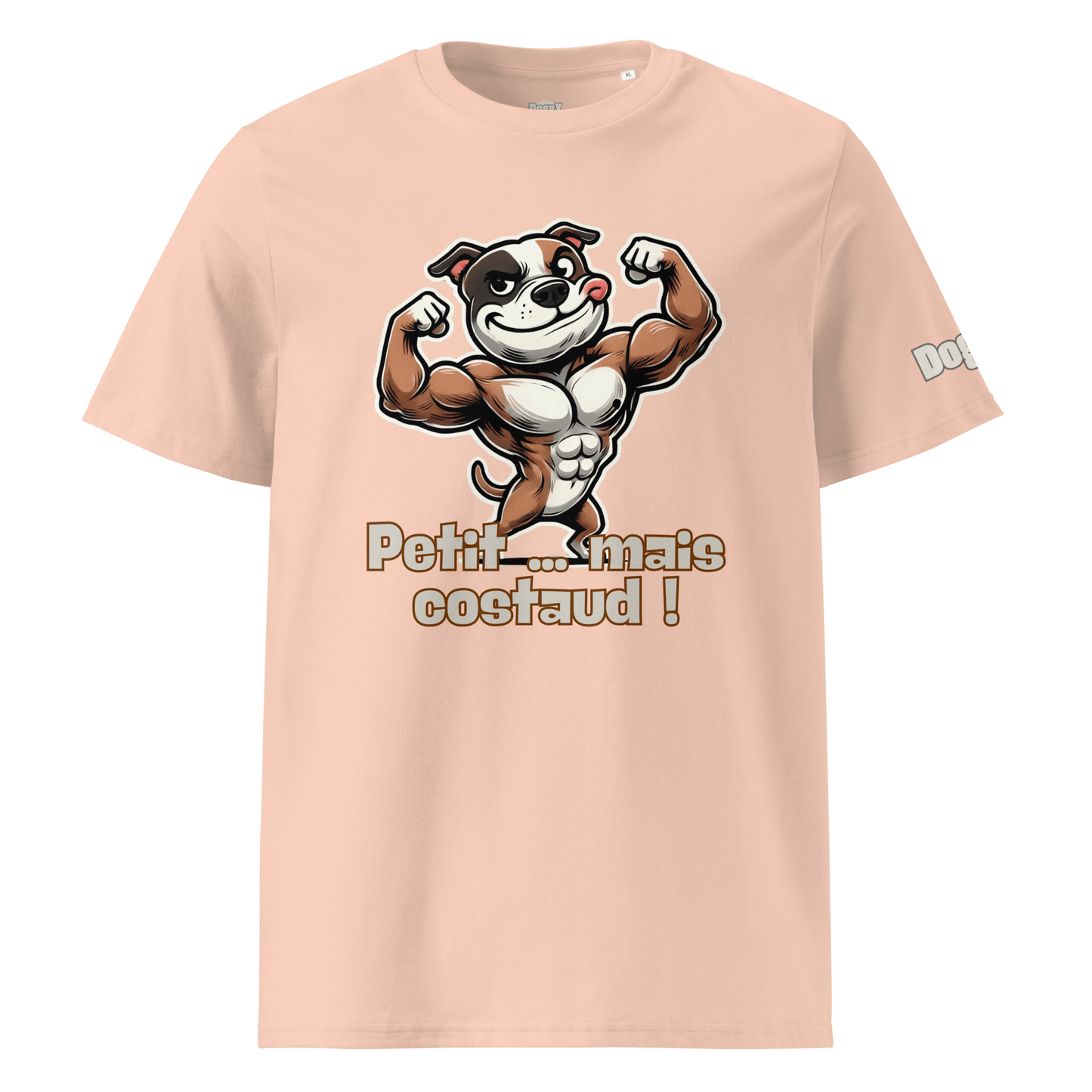 T-shirt unisexe en coton biologique - Collection Staffordshire Bull Terrier - Doggy Trend