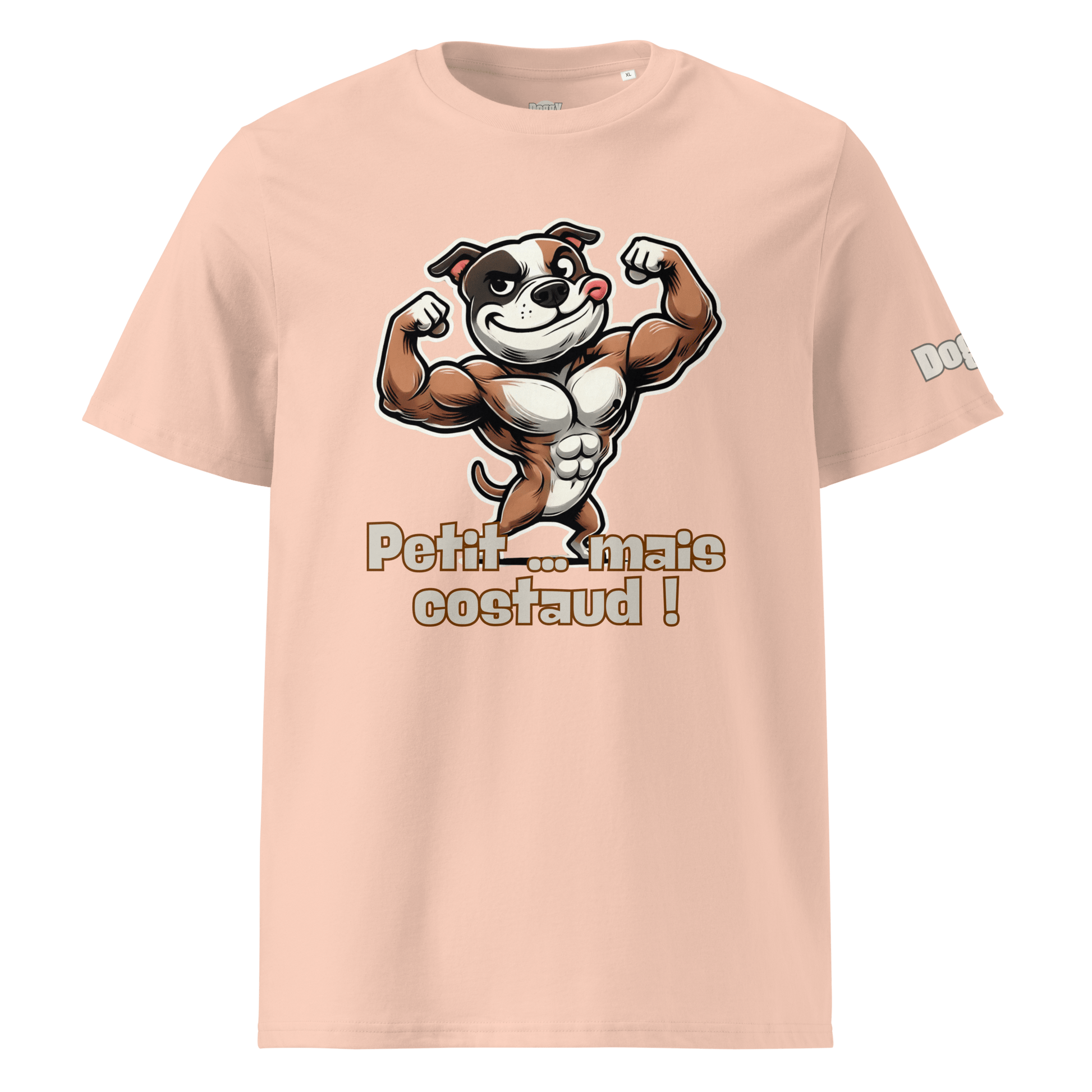 T-shirt unisexe en coton biologique - Collection Staffordshire Bull Terrier - Doggy Trend