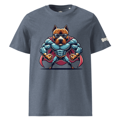 T-shirt unisexe en coton biologique - Collection Staffordshire Bull Terrier - Doggy Trend