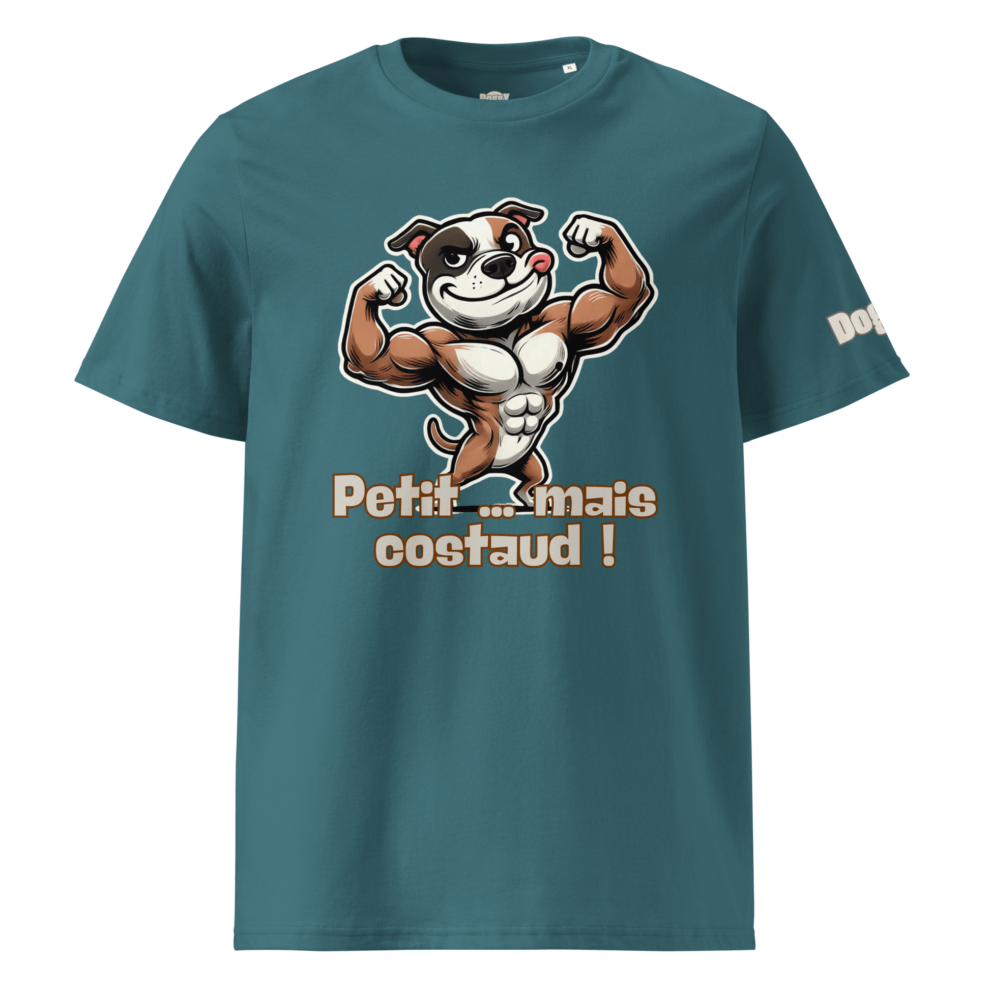 T-shirt unisexe en coton biologique - Collection Staffordshire Bull Terrier - Doggy Trend