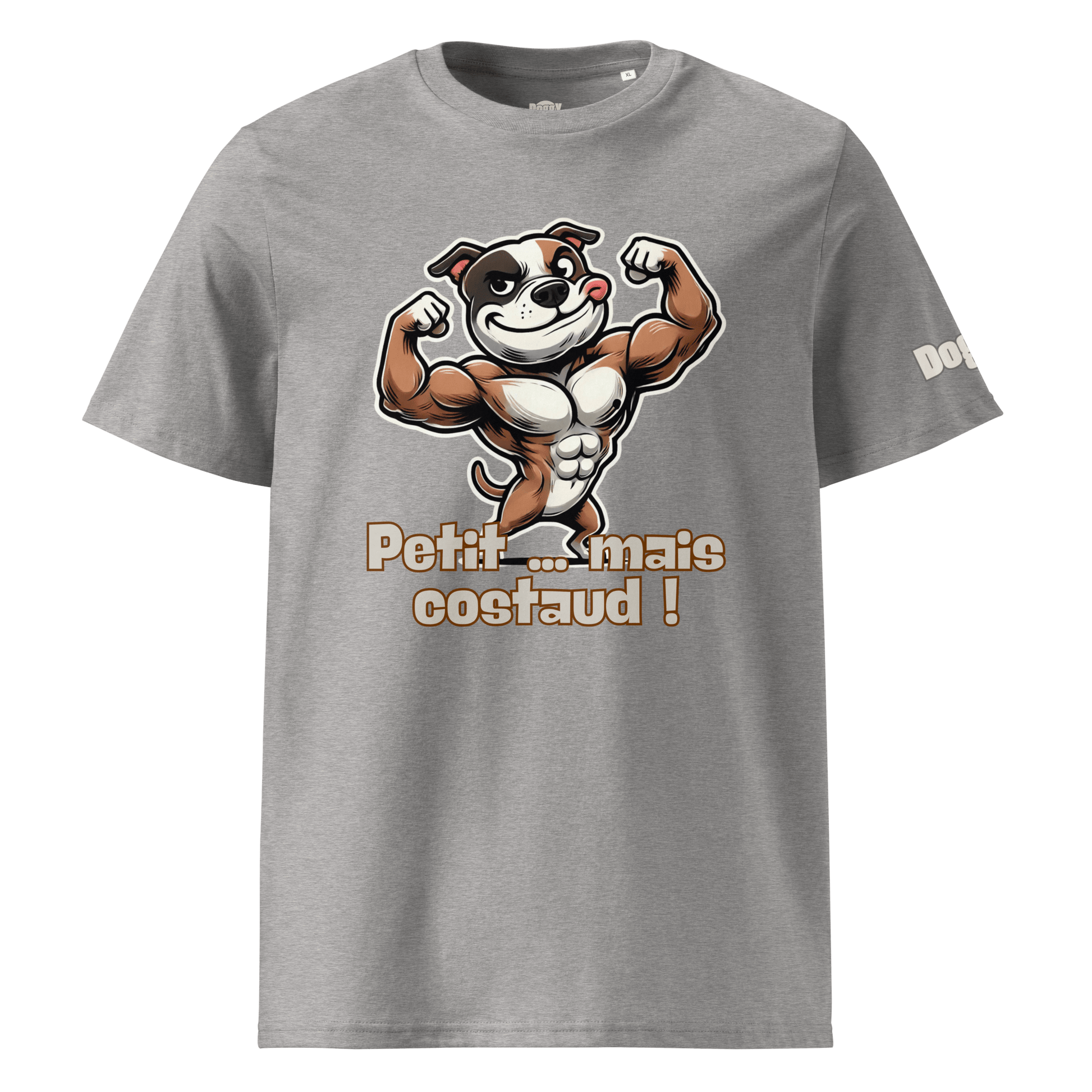 T-shirt unisexe en coton biologique - Collection Staffordshire Bull Terrier - Doggy Trend