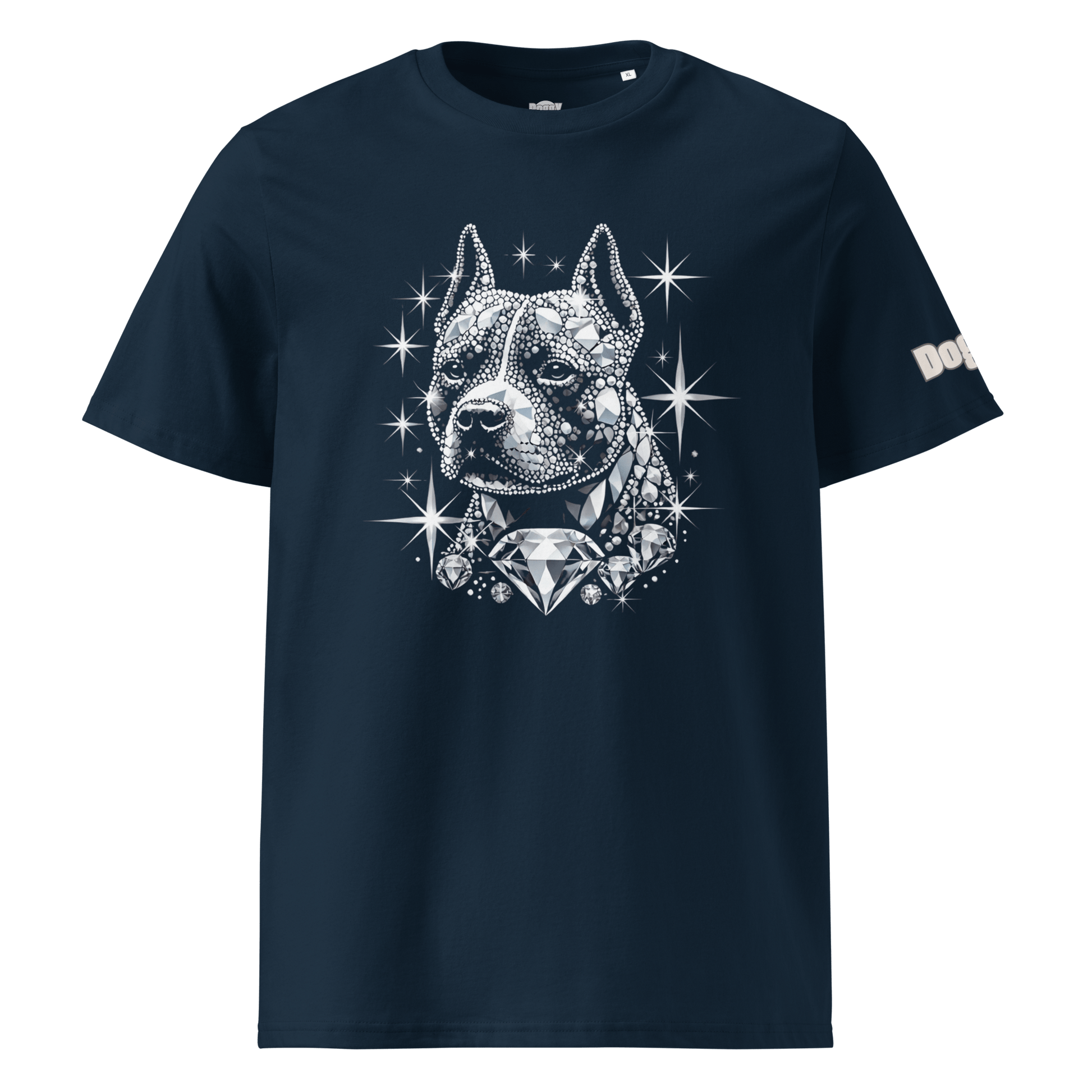 T-shirt unisexe en coton biologique - Collection Staffordshire Bull Terrier - Doggy Trend