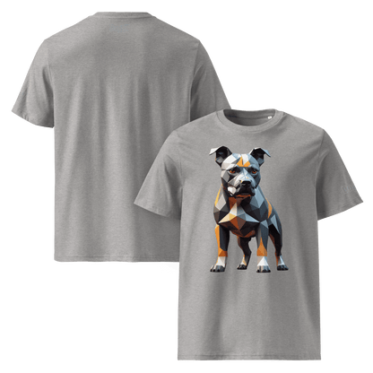 T-shirt unisexe en coton biologique - Collection Staffordshire Bull Terrier - Doggy Trend