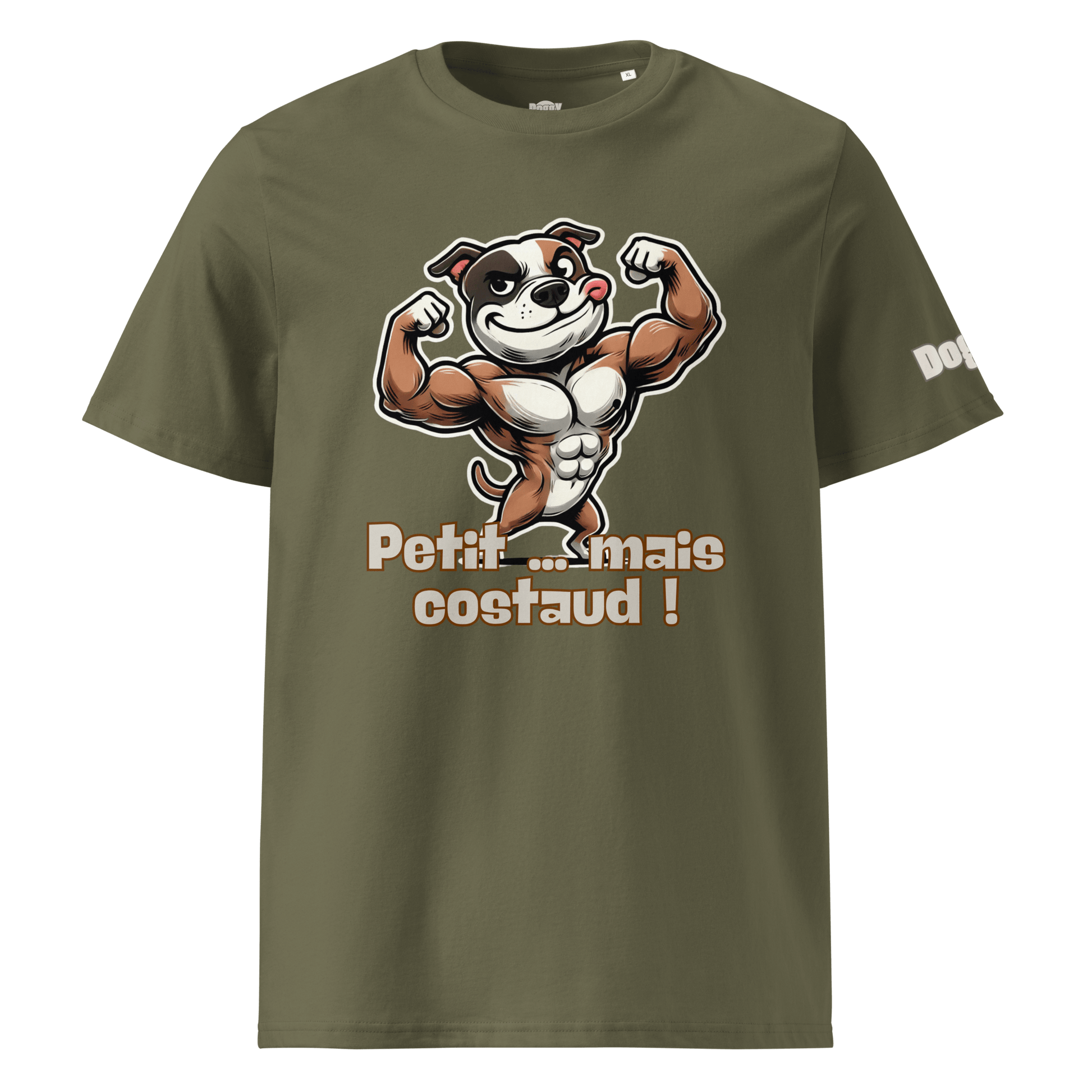 T-shirt unisexe en coton biologique - Collection Staffordshire Bull Terrier - Doggy Trend